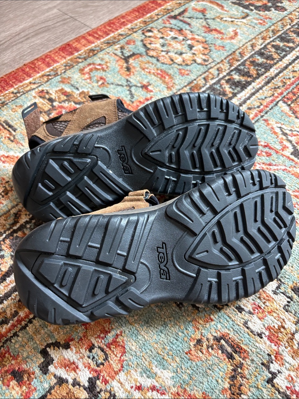 Teva Trailpulse Mens Size 10 Brown Suede Outdoor Hiking Sport Sandals 1127632 - Picture 5 of 6